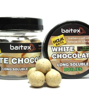 Бойли Baitex довгорозчинні Classic White Chocolate 20 мм (20 шт)