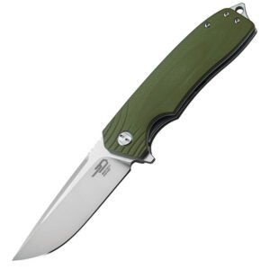 Нiж складаний Bestech Knife LION Army Green BG01B
