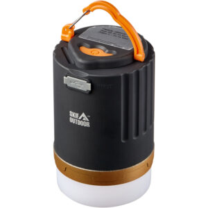 Ліхтар кемпінговий SKIF Outdoor Light Drop Max black/orange