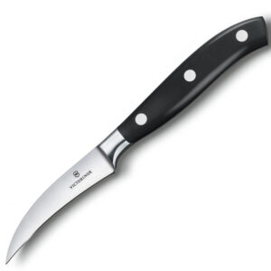 Кухонний ніж Victorinox Grand Maitre Shaping 8см изогн. с черн. ручкой (GB)