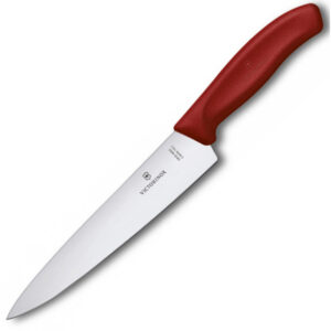 Кухонний ніж Victorinox SwissClassic Carving 19см с крас. ручкой (блистер)