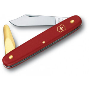 Ніж садовий Victorinox Budding 2 100мм,2функ,крас.мат 3.9110 (блістер)