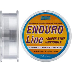Волосінь Brain Enduro 50 m 0,082 mm # 0.25, 0.54 kg, 1.2 lb, ц .: smoke