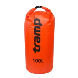 Гермомішок PVC Diamond Rip-Stop 100л Tramp TRA-210-orange