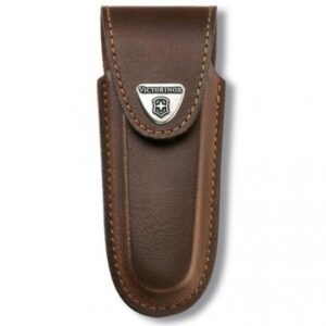 Чохол для ножів шкіряний Victorinox на липучці 2-4 шари 111мм (4.0537)