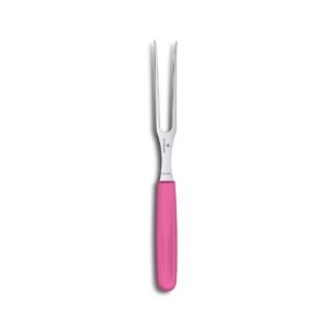 Кухонна вилка Victorinox Carving Flat рожева (5.2106.15L5B)