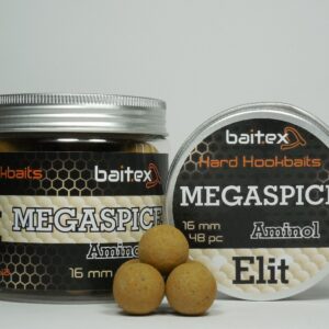 Бойли Baitex варені Elit Megaspice & Аminol 20 мм (24 шт)