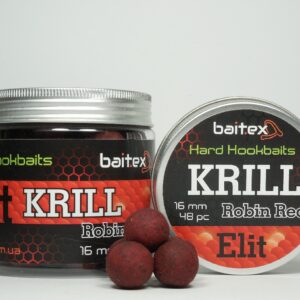 Бойли Baitex варені Elit Krill & Robin Red 20 мм (24 шт)