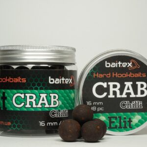 Бойли Baitex варені Elit Crab & Chilli 20 мм (24 шт)