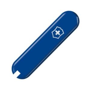 Накладки ручки ножа перед. blue with Logo (58мм)