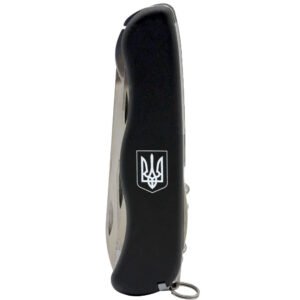 NOMAD UKRAINE 111мм/11функ/черн.мат /lock/штоп /Герб.бел.