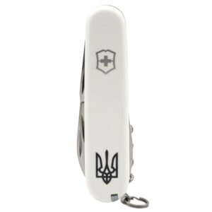 SPARTAN UKRAINE 91мм/12функ/бел /штоп /Трезубец.черн.