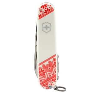 Складаний ніж Victorinox SPARTAN UKRAINE 1.3603.7_T0051r. Вишиванка