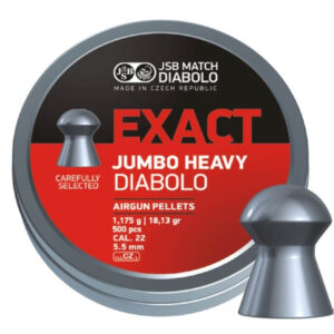 Кулі пневматичні JSB Diabolo Exact Jumbo Heavy 5,52 мм 1,175 гр. (250 шт / уп ) (546287-250)