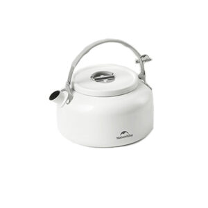 Чайник з керамічним антипригарним покриттям Naturehike CNK2450CF013 0,8 л, алюміній, білий