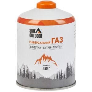 Газовий балон Skif Outdoor різьбовий 450 г