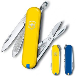 Ніж Victorinox Classic SD Ukraine 58мм/7функ/жовт-син
