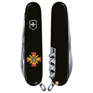 Складаний ніж Victorinox HUNTSMAN ARMY Емблема ГШ ЗСУ 1.3713.3_W0050u