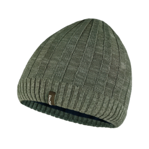 Водонепроникна шапка Dexshell Heathered Rib Knit Beanie, onesize (56-58 см), хакі